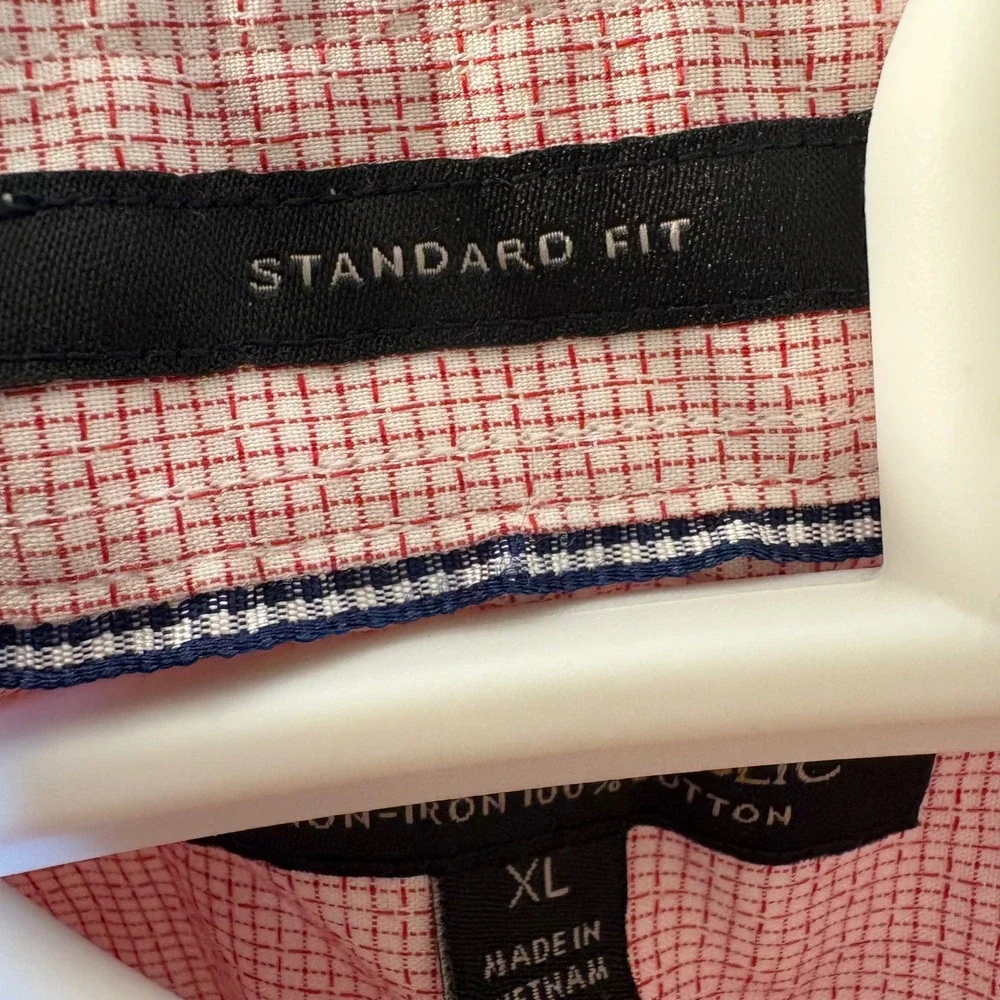 Banana Republic Mens Standard Fit Non-Iron‎ Cotton Dress Shirt Size XL